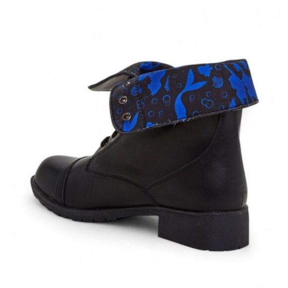 Disney The Little Mermaid Ariel Silhouette Combat Boots - Picture 4 of 5